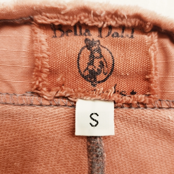 Bella Dahl Stone Washed Pull On Cargo Lounge Pants Women's Size Small - Picture 3 of 5